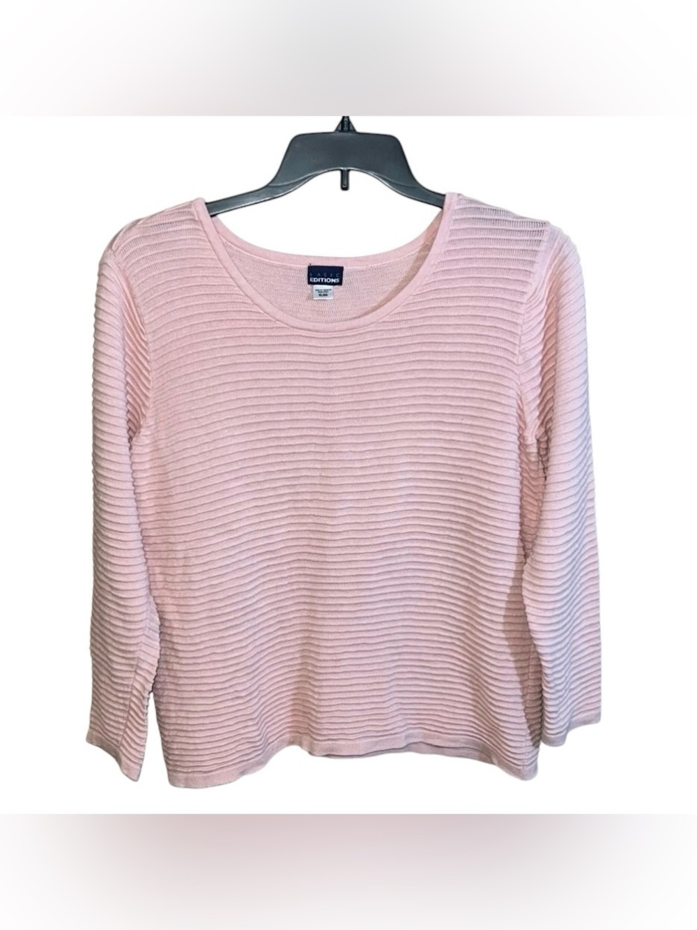 Basic Editions Long Sleeve Sweater Women’s XL Pink